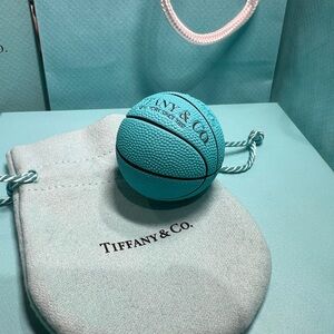Tiffany & Co. Blue Basketball Keychain